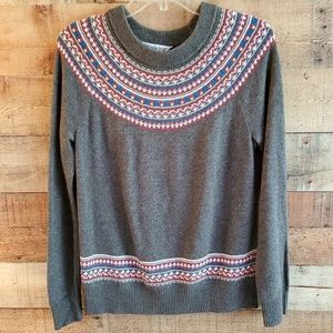 ❗5/$20 SALE❗Cascade Blue fair isle sweater